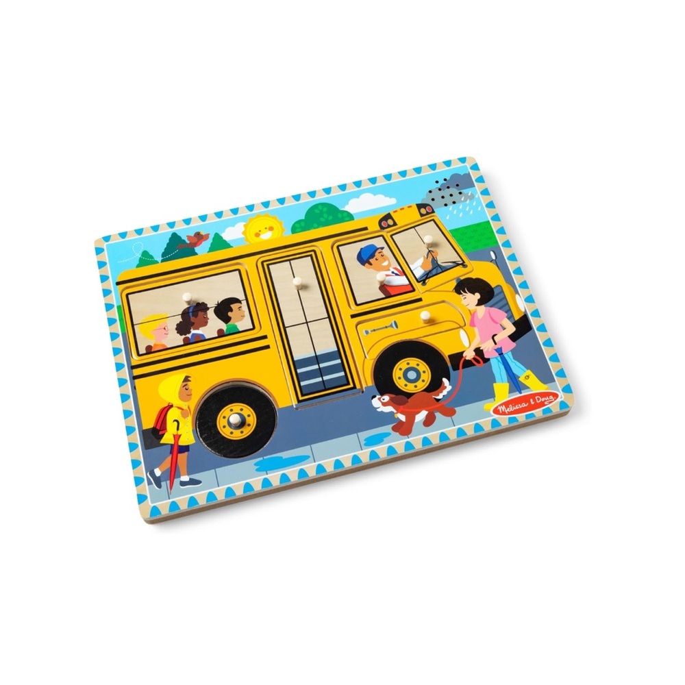 Melissa & Doug Yellow School Bus Puzzle